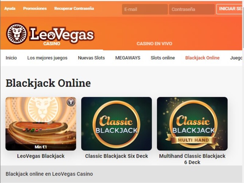 Leovegas Online-Kasino, das sicher ist