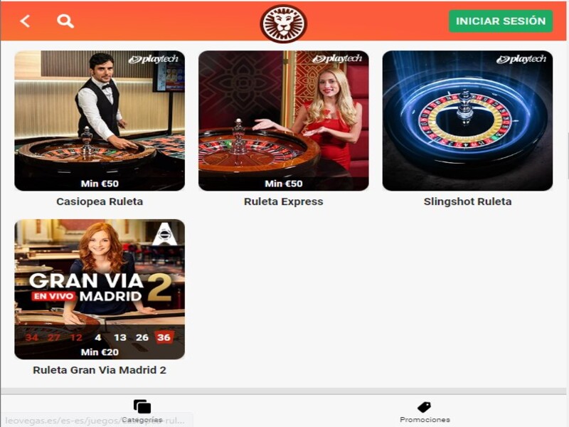 Mitä näet LeoVegasin ruleteissa